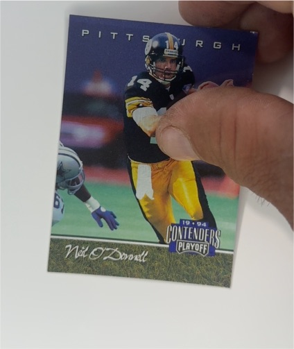 1994 Playoff Contenders #117 Neil O'Donnell — front