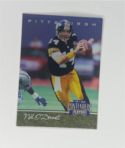1994 Playoff Contenders #117 Neil O'Donnell — front