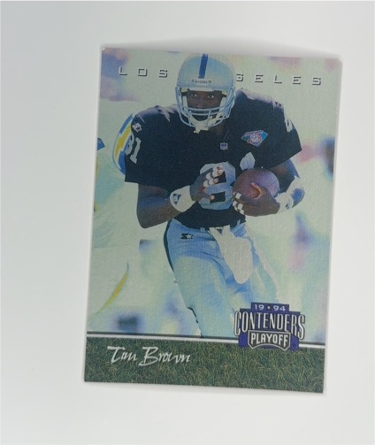 1994 Playoff Contenders #82 Tim Brown — front