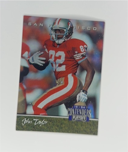 1994 Playoff Contenders #62 John Taylor — front