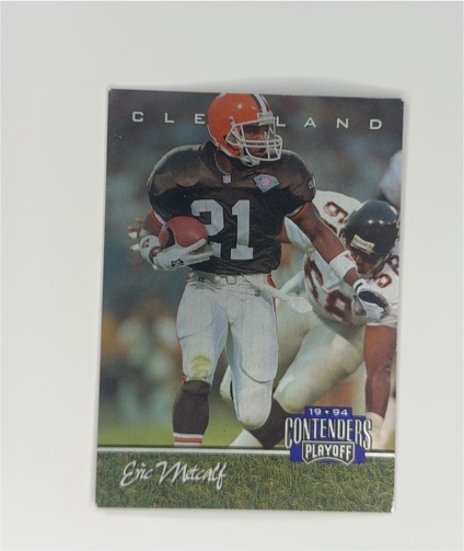 1994 Playoff Contenders #21 Eric Metcalf — front