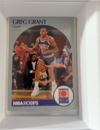 1990-91 NBA Hoops #235 Greg Grant — front