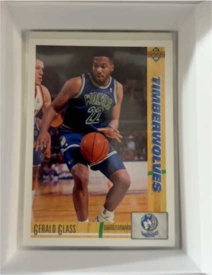 1991-92 Upper Deck #307 Gerald Glass — front