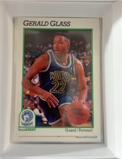 1991-92 NBA Hoops #126 Gerald Glass — front