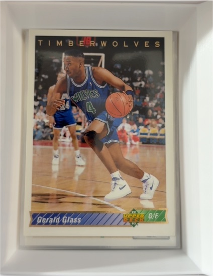 1992-93 Upper Deck #186 Gerald Glass — front