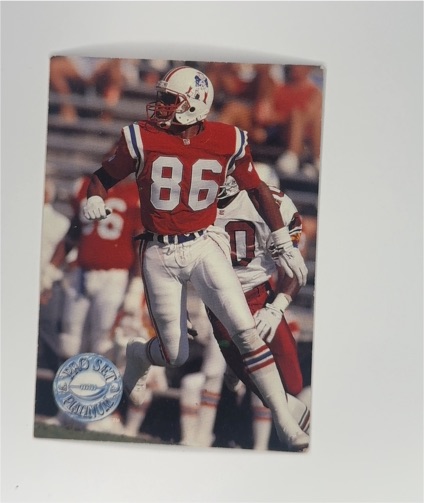 1991 Pro Set Platinum #230 Irving Fryar New England Patriots — front