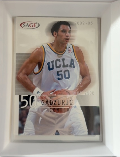 2002-03 SAGE #50 Dan Gadzuric — front