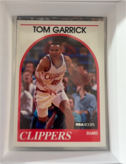 1989-90 Hoops #91 Tom Garrick — front