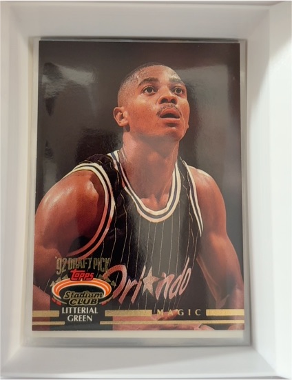 1992-93 Topps Stadium Club #243 Litterial Green — front