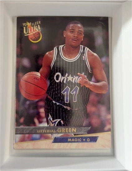 1993 Fleer Ultra #304 Litterial Green — front