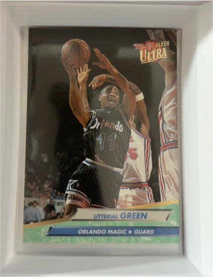 1992-93 Fleer Ultra #325 Litterial Green — front