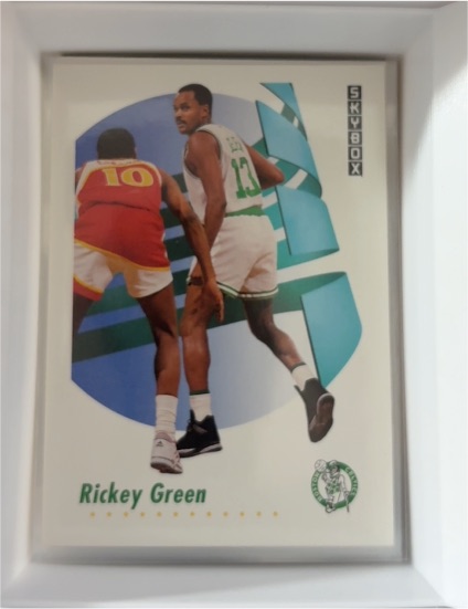1991-92 Skybox #619 Rickey Green — front