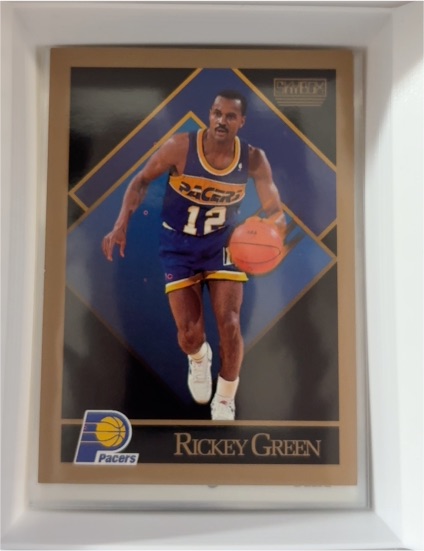 1990-91 SkyBox #115 Rickey Green — front