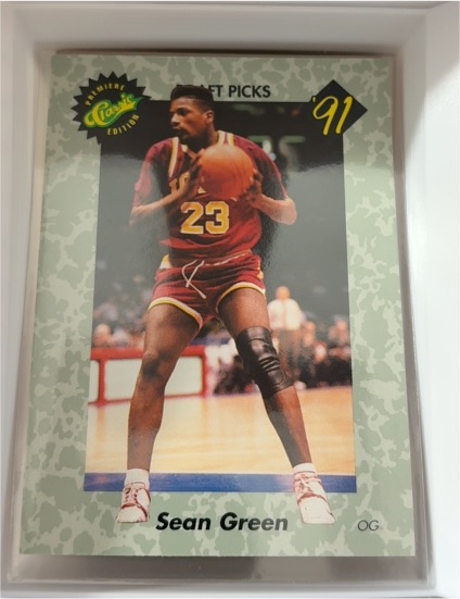 1991 Classic Draft Picks #31 Sean Green — front