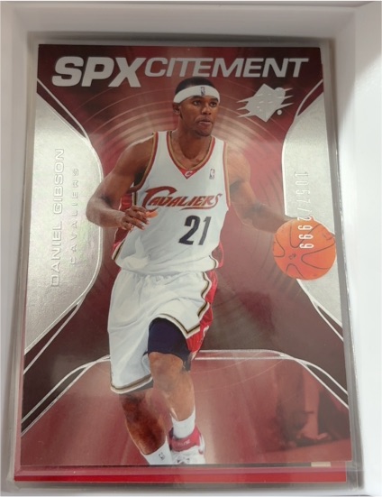 2006-07 Upper Deck SPx SPXcitement #SPX-25 Daniel Gibson — front