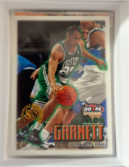 1999-00 Skybox NBA Hoops #61 Marlon Garnett — front