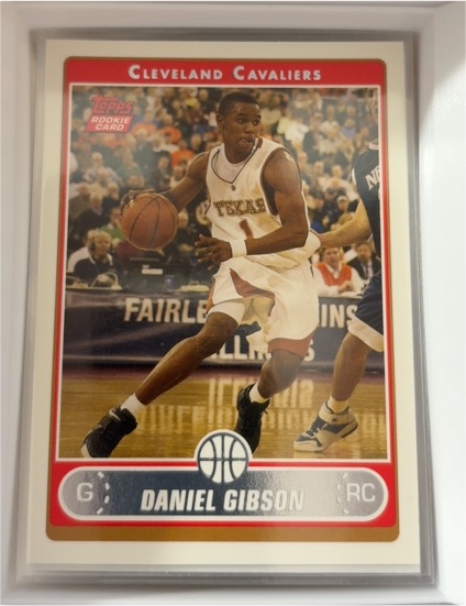 2006-07 Topps #230 Daniel Gibson Rookie Card — front
