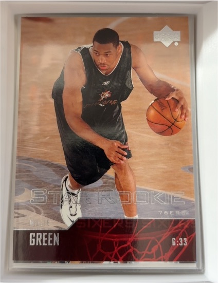 2003-04 Upper Deck #341 Willie Green RC Rookie Card — front