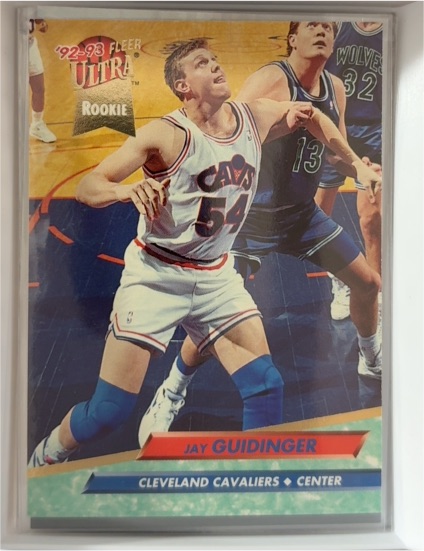 1992-93 Fleer Ultra #240 Jay Guidinger — front