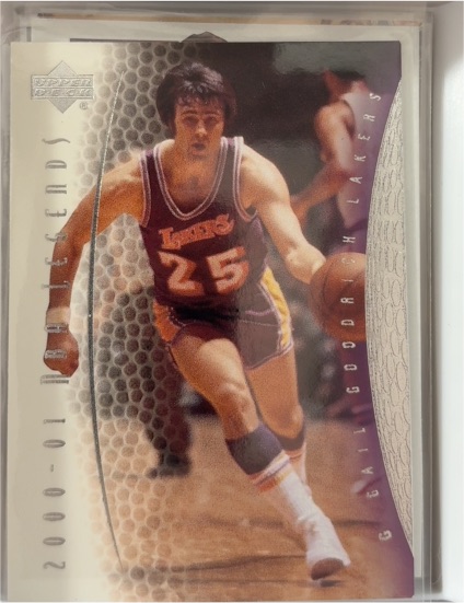 2000-01 Upper Deck NBA Legends #37 Gail Goodrich — front
