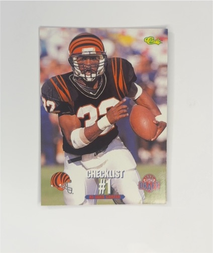 1995 Classic NFL Rookies #99 Ki-Jana Carter — front