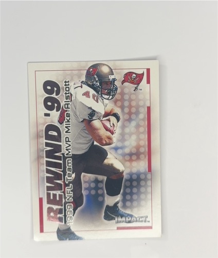 2000 Skybox Impact Rewind '99 #29RN Mike Alstott — front
