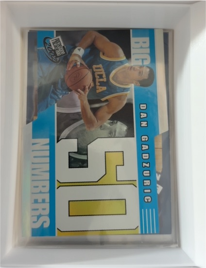 2002 Press Pass Big Numbers #BN10 Dan Gadzuric — front