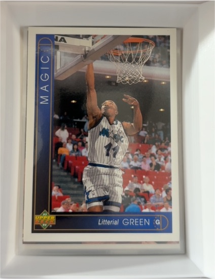 1993-94 Upper Deck #39 Litterial Green Orlando Magic — front