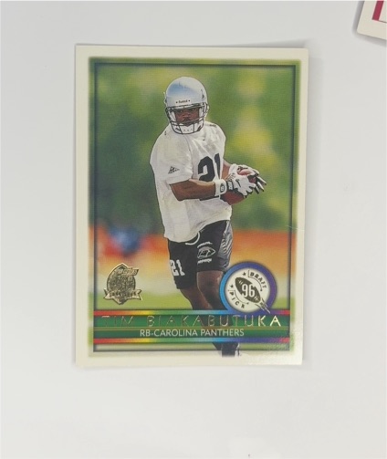 1996 Topps #427 Tim Biakabutuka — front