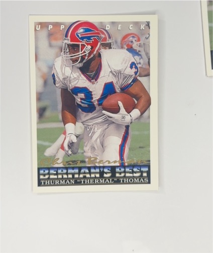 1993 Upper Deck #438 Thurman "Thermal" Thomas — front