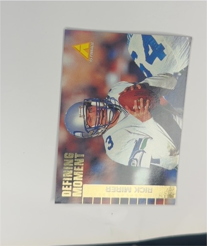 1994 Pinnacle #104 Rick Mirer Seattle Seahawks — front