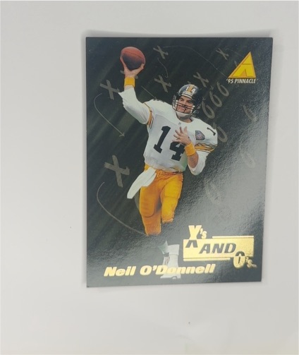 1995 Pinnacle Club Collection #187 Neil O'Donnell — front