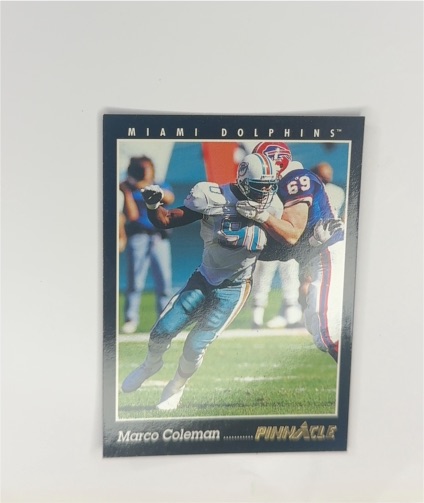 1993 Pinnacle #319 Marco Coleman — front