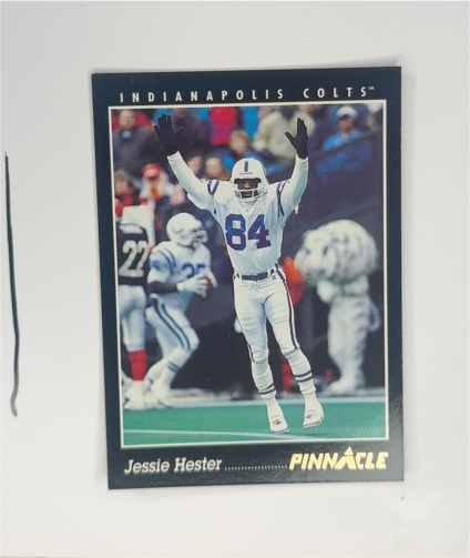 1993 Pinnacle #196 Jessie Hester — front