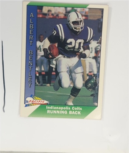 1991 Pacific #188 Albert Bentley — front