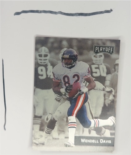 1993 Playoff #254 Wendell Davis — front