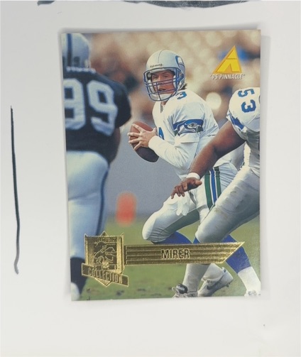 1995 Pinnacle Club Collection #165 Rick Mirer — front