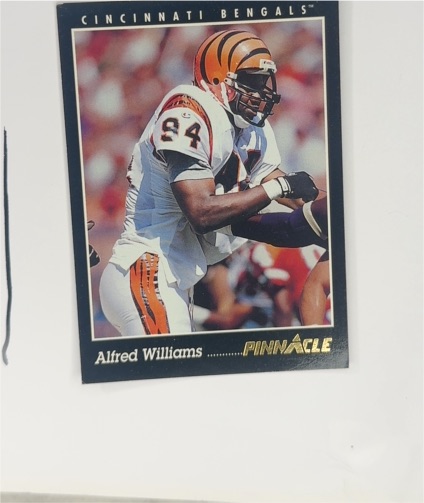 1993 Pinnacle #12 Alfred Williams — front