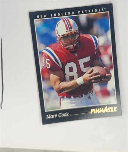 1993 Pinnacle #121 Marv Cook — front