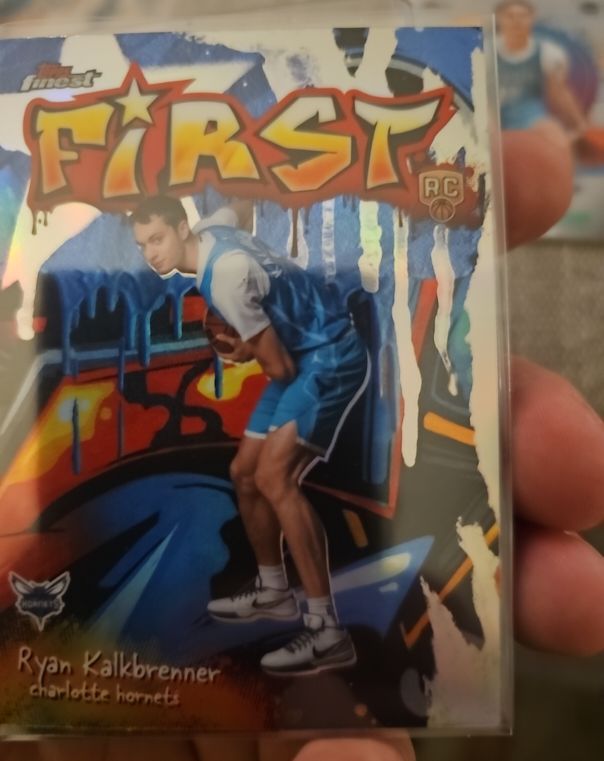 2025-26 Topps Finest #F-24 Ryan Kalkbrenner First — front