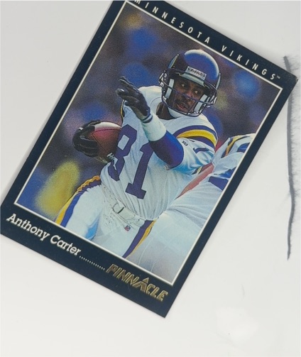 1993 Pinnacle #74 Anthony Carter — front