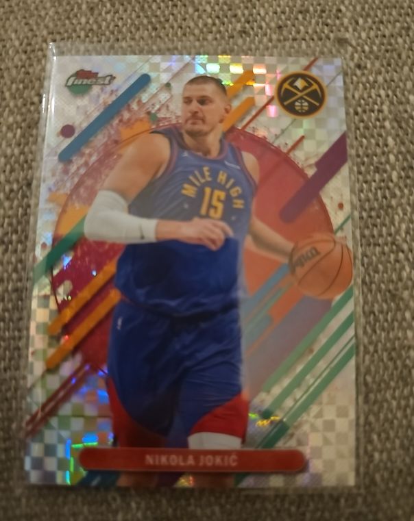 2025-26 Topps Finest #60 Nikola Jokić — front