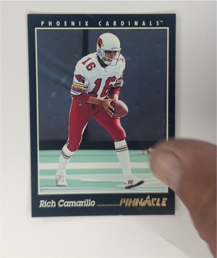 1993 Pinnacle #147 Rich Camarillo — front