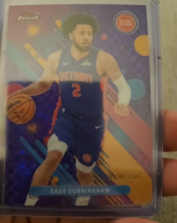 2026 Topps Finest #37 Cade Cunningham — front
