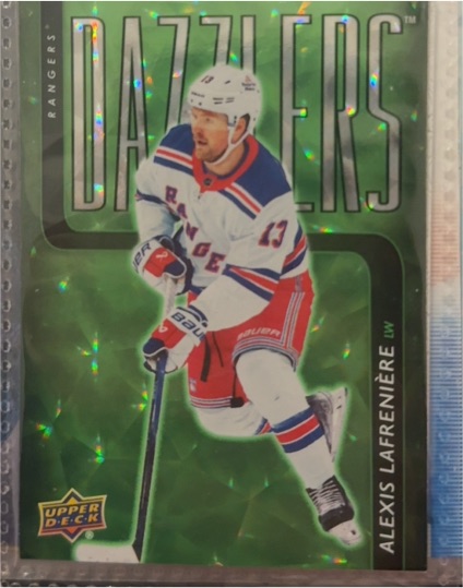 2025-26 Upper Deck Series 1 #DZ-17 Alexis Lafreniere — front