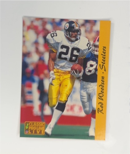 1993 Classic Pro Line Live #232 Rod Woodson — front
