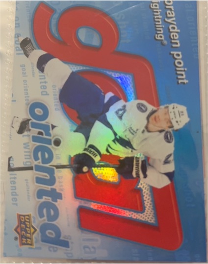 2025-26 Upper Deck Series 1 #GO-13 Brayden Point — front