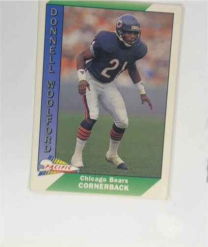 1991 Pacific #55 Donnell Woolford — front