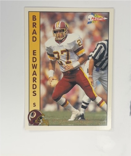 1992 Pacific #641 Brad Edwards — front