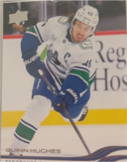 2025-26 Upper Deck Series 1 #177 Quinn Hughes — front